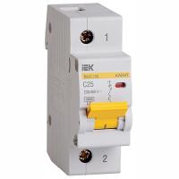 купить Автомат 1Р 25А C 10кА ВА47-100 IEK в Чебоксарах Автомат 1Р 25А C 10кА ВА47-100 IEK