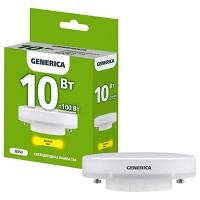 купить Лампа свд 220В GX53 10Вт 3000К 1000лм таблетка матовая Generica  в Чебоксарах Лампа свд 220В GX53 10Вт 3000К 1000лм таблетка матовая Generica