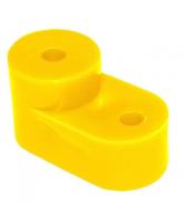 Изолятор шины угловой желтый 200шт