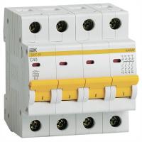 купить Автомат 4Р 40А C 4,5кА ВА47-29 IEK в Чебоксарах Автомат 4Р 40А C 4,5кА ВА47-29 IEK