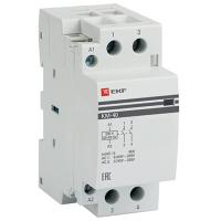 Контактор модульный 40А 230В 2НО КМ EKF