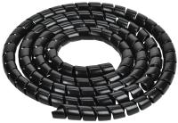 Спираль монтажная СПГ-20 черная (2м/упак) IEK