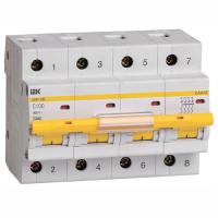 купить Автомат 4Р 100А C 10кА ВА47-100 IEK в Чебоксарах Автомат 4Р 100А C 10кА ВА47-100 IEK