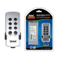 купить Пульт д/у+блок управления для светильников с диммером 3канала 3*450Вт серый Uniel в Чебоксарах Пульт д/у+блок управления для светильников с диммером 3канала 3*450Вт серый Uniel