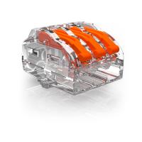 купить Клемма 3*2,5мм2 с рычажком прозрачный OBO BETTERMANN 100шт в Чебоксарах Клемма 3*2,5мм2 с рычажком прозрачный OBO BETTERMANN 100шт