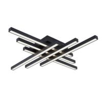 купить Светильник потолочный (люстра) свд 128Вт 3000-6500К 9600лм черный/белый пульт диммер в Чебоксарах Светильник потолочный (люстра) свд 128Вт 3000-6500К 9600лм черный/белый пульт диммер