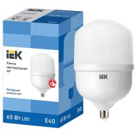 купить Лампа свд 220В E40 65Вт 6500К 5850лм цилиндр T161 матовая IEK  в Чебоксарах Лампа свд 220В E40 65Вт 6500К 5850лм цилиндр T161 матовая IEK