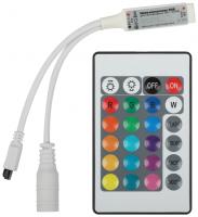 купить Контроллер RGB 12-24В 72/144Вт IP20 ИК ЭРА  в Чебоксарах Контроллер RGB 12-24В 72/144Вт IP20 ИК ЭРА