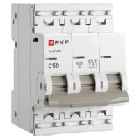 Автоматический выключатель ВА 47-63N 3P 50А (C) 4,5 кА PROXIMA EKF