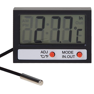 купить Часы-метеостанция 1*G13 выносной проводной датчик Rexant  в Чебоксарах Часы-метеостанция 1*G13 выносной проводной датчик Rexant