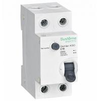купить Дифавтомат 2Р 16А C тип AC 30мА 4,5кА City9 2мод Systeme Electric в Чебоксарах Дифавтомат 2Р 16А C тип AC 30мА 4,5кА City9 2мод Systeme Electric