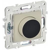 Сканди терморегулятор теплого пола скрытая 16А бежевый IEK электрон. с индикац.