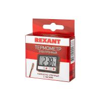 купить Часы-метеостанция 1*G13 выносной проводной датчик Rexant  в Чебоксарах Часы-метеостанция 1*G13 выносной проводной датчик Rexant