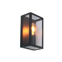 купить Светильник садово-парковый настенный 40Вт E27 металл черный/дымчатый IP65 в Чебоксарах Светильник садово-парковый настенный 40Вт E27 металл черный/дымчатый IP65