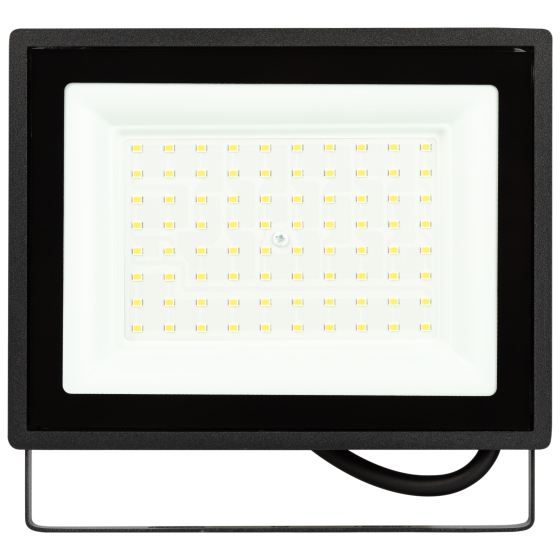 Прожектор свд 70Вт 6500К 5600лм черный IP65 120° Стандарт ЭРА 