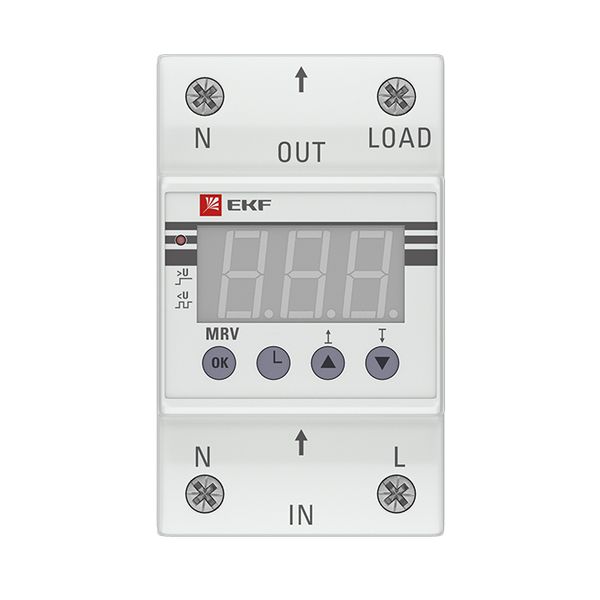 купить Реле напряжения 1ф 63А 3мод MRV EKF ЖКИ в Чебоксарах Реле напряжения 1ф 63А 3мод MRV EKF ЖКИ