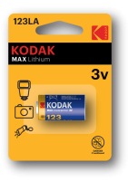 купить Батарейка CR123(CR123A) литиевая BL1 Kodak в Чебоксарах Батарейка CR123(CR123A) литиевая BL1 Kodak