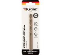 купить Сверло по металлу 6,0мм Кобальт KRANZ в Чебоксарах Сверло по металлу 6,0мм Кобальт KRANZ