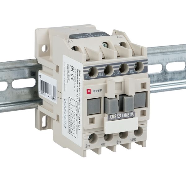 Контактор 12А 220В 1NC КМЭ малогабаритный EKF 