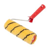 купить Валик полиакрил желт с черн полосой ворс 11мм шир 180мм бюгель 6мм Ф 42мм REXANT в Чебоксарах Валик полиакрил желт с черн полосой ворс 11мм шир 180мм бюгель 6мм Ф 42мм REXANT