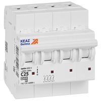 купить Автомат 4Р 25А C 4,5кА ВМ63 КЭАЗ OptiDin  в Чебоксарах Автомат 4Р 25А C 4,5кА ВМ63 КЭАЗ OptiDin