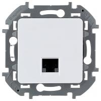 купить Инспириа белый розетка RJ45 8(8) скрытая 1-ая Cat6 UTP в Чебоксарах Инспириа белый розетка RJ45 8(8) скрытая 1-ая Cat6 UTP