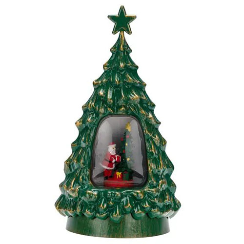 Светильник "Новогодняя елка" 19*17*33см 1свд белый от USB