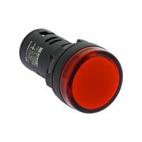 Лампа сигнальная AD16-22HS свд красный 230В IP54 EKF 