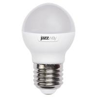 купить Лампа свд 220В E27 7Вт 5000К 560лм шар G45 матовая Jazzway в Чебоксарах Лампа свд 220В E27 7Вт 5000К 560лм шар G45 матовая Jazzway