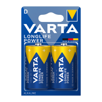 купить Батарейка D(R20,LR20) алкалиновая BL2 VARTA Long Life  в Чебоксарах Батарейка D(R20,LR20) алкалиновая BL2 VARTA Long Life
