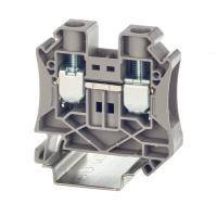 Зажим клеммный DIN-рейка 16мм2 76А серый DKC винт.зажим