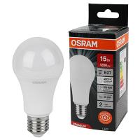 купить Лампа светодиодная 220В Е27 15Вт 4000К 1200лм стандарт A60 матовая Osram LED Value black аналог 707110,707111 в Чебоксарах Лампа светодиодная 220В Е27 15Вт 4000К 1200лм стандарт A60 матовая Osram LED Value black аналог 707110,707111