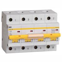 купить Автомат 4Р 80А C 10кА ВА47-100 IEK в Чебоксарах Автомат 4Р 80А C 10кА ВА47-100 IEK