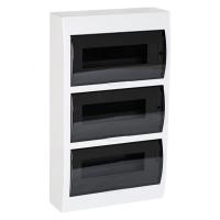 Бокс 36мод навесной белый черная прозрачная дверь IP41 PROXIMA EKF