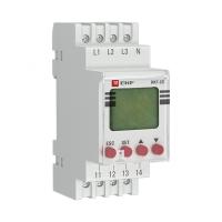 Реле контроля фаз с LCD дисплеем RKF-2S EKF PROxima