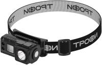 Фонарь головной 5СВД 3Вт 90лм аккумулятор IP42 Трофи 