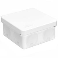 купить Коробка 80*80*40 квадрат белый IP66 прямой монтаж Промрукав  в Чебоксарах Коробка 80*80*40 квадрат белый IP66 прямой монтаж Промрукав
