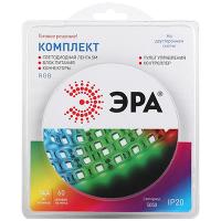 купить Лента свд 12В 14,4Вт/м 60свд/м RGB 5050 IP20 ЭРА 5м комплект в Чебоксарах Лента свд 12В 14,4Вт/м 60свд/м RGB 5050 IP20 ЭРА 5м комплект