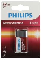 купить Батарейка Крона алкалиновая BL1 Philips Power  в Чебоксарах Батарейка Крона алкалиновая BL1 Philips Power