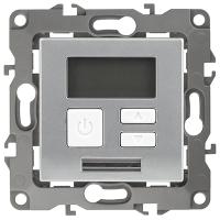 Терморегулятор универсальный скрытая 16А алюминий ЭРА ЭРА12 