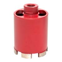 купить Коронка по бетону алмазная для дрелей с микроударом DCH-82MHS Micro Hit Laser M16 EKF Professional в Чебоксарах Коронка по бетону алмазная для дрелей с микроударом DCH-82MHS Micro Hit Laser M16 EKF Professional