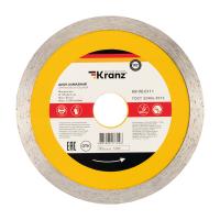 купить Диск алмазный сплошной 125*22,2мм Kranz в Чебоксарах Диск алмазный сплошной 125*22,2мм Kranz