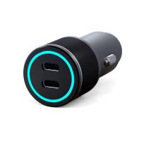 купить Автозарядка в прикуриватель USB-C +USB-C 75Вт LED-подсветка REXANT в Чебоксарах Автозарядка в прикуриватель USB-C +USB-C 75Вт LED-подсветка REXANT