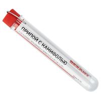 купить Припой ПОС-61 d1мм с канифолью 10г  в Чебоксарах Припой ПОС-61 d1мм с канифолью 10г