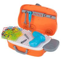 купить Конструктор с шуруповертом и мозаикой Смородинка 139 деталей в Чебоксарах Конструктор с шуруповертом и мозаикой Смородинка 139 деталей