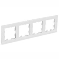 купить Атлас белый рамка 4-ая универсально натур.стекло в Чебоксарах Атлас белый рамка 4-ая универсально натур.стекло