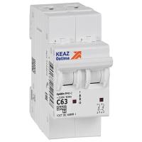 купить Автомат 2Р 63А C 4,5кА ВМ63 КЭАЗ OptiDin  в Чебоксарах Автомат 2Р 63А C 4,5кА ВМ63 КЭАЗ OptiDin