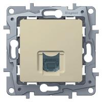 купить Этика кремовый розетка RJ45 скрытая 1-ая   в Чебоксарах Этика кремовый розетка RJ45 скрытая 1-ая