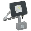 купить Прожектор свд 10Вт 6500К 900лм серый датчик движения IP54 120° SMD IEK  в Чебоксарах Прожектор свд 10Вт 6500К 900лм серый датчик движения IP54 120° SMD IEK