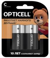 купить Батарейка C(R14,LR14) алкалиновая BL2 Opticell Basic  в Чебоксарах Батарейка C(R14,LR14) алкалиновая BL2 Opticell Basic
